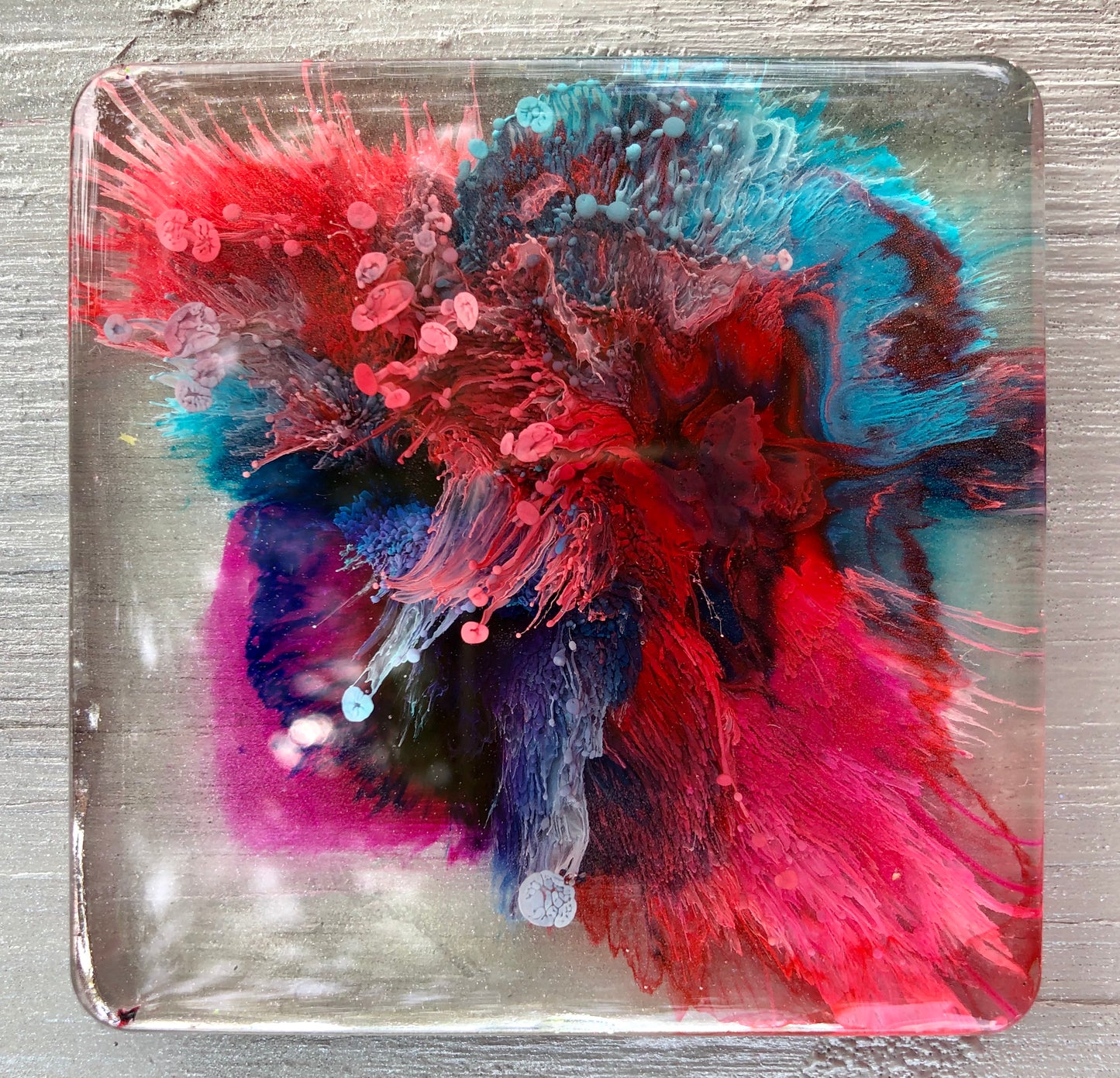 Epoxy Tile with Easel