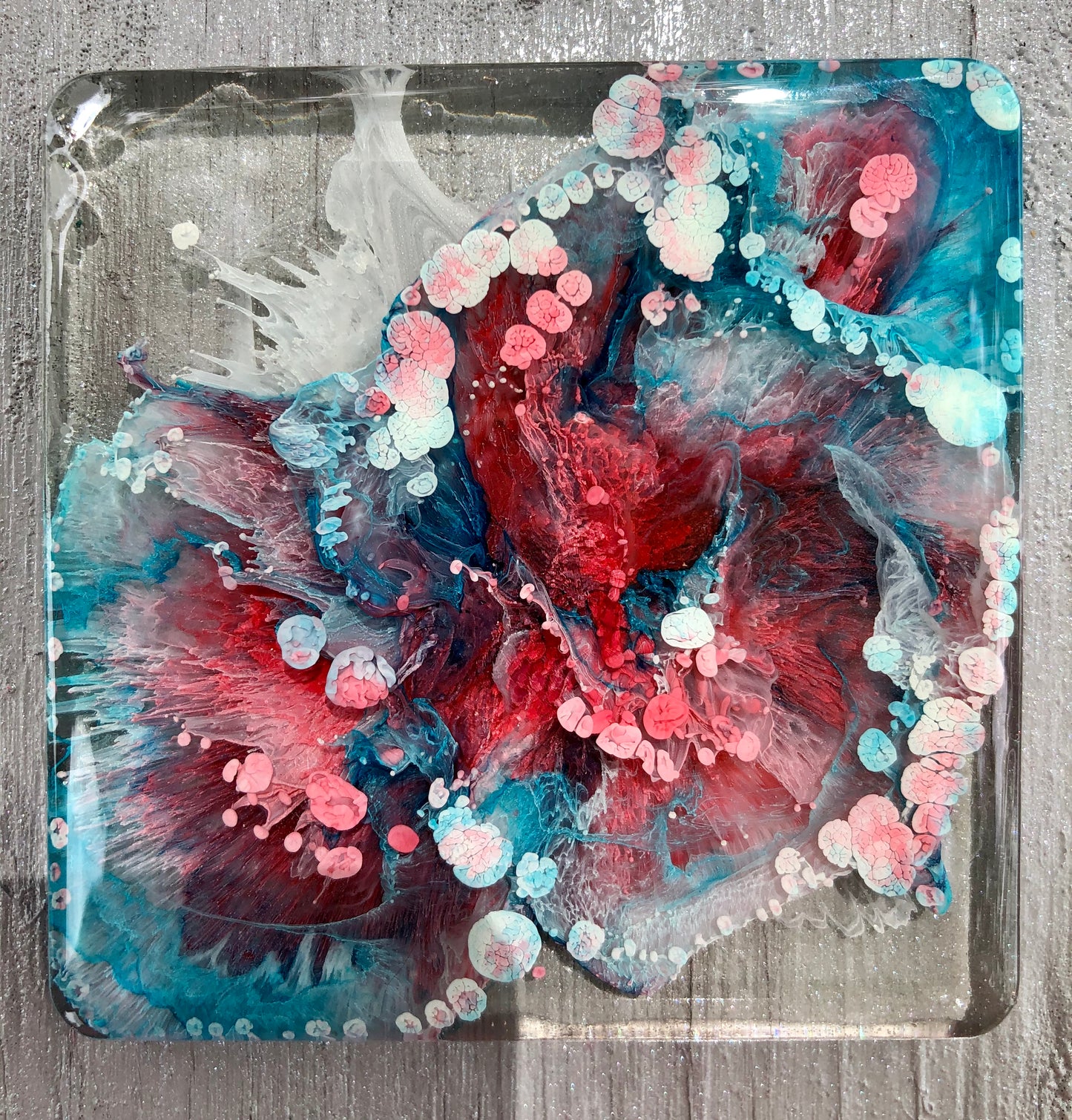 Epoxy Tile with Easel