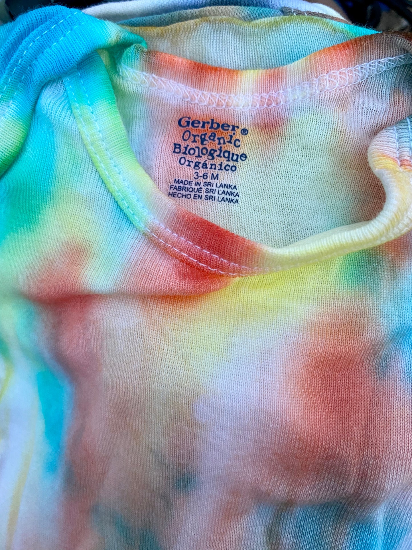 Lil Hippie Tye Dyed Onesie