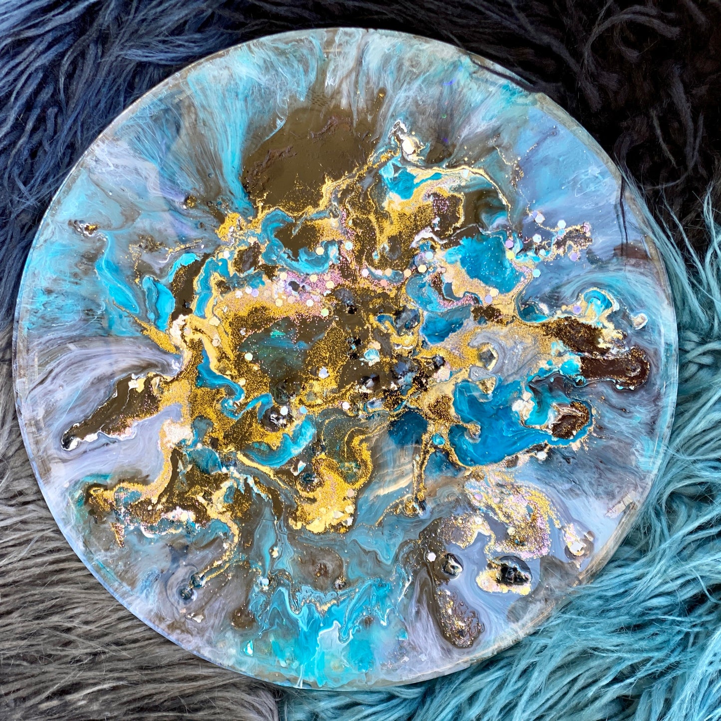Moon Phase Galactic Centerpiece