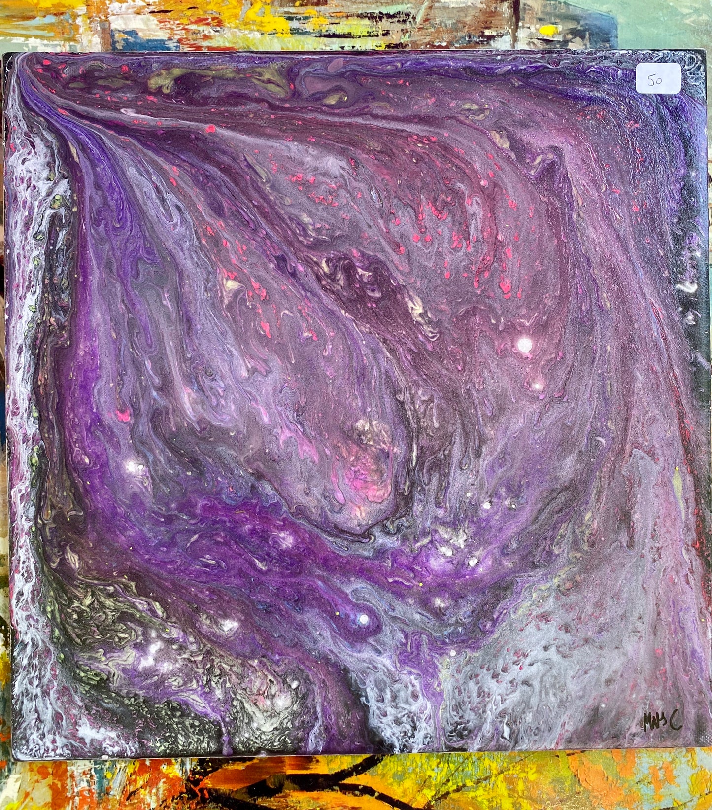 Single Tile with Easel
