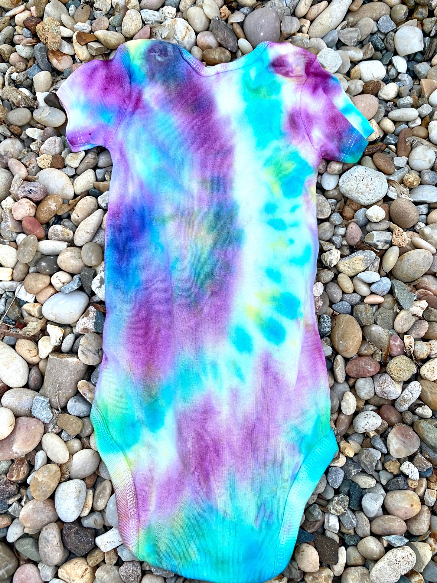Lil Hippie Tie Dyed Onesie - 12 mos