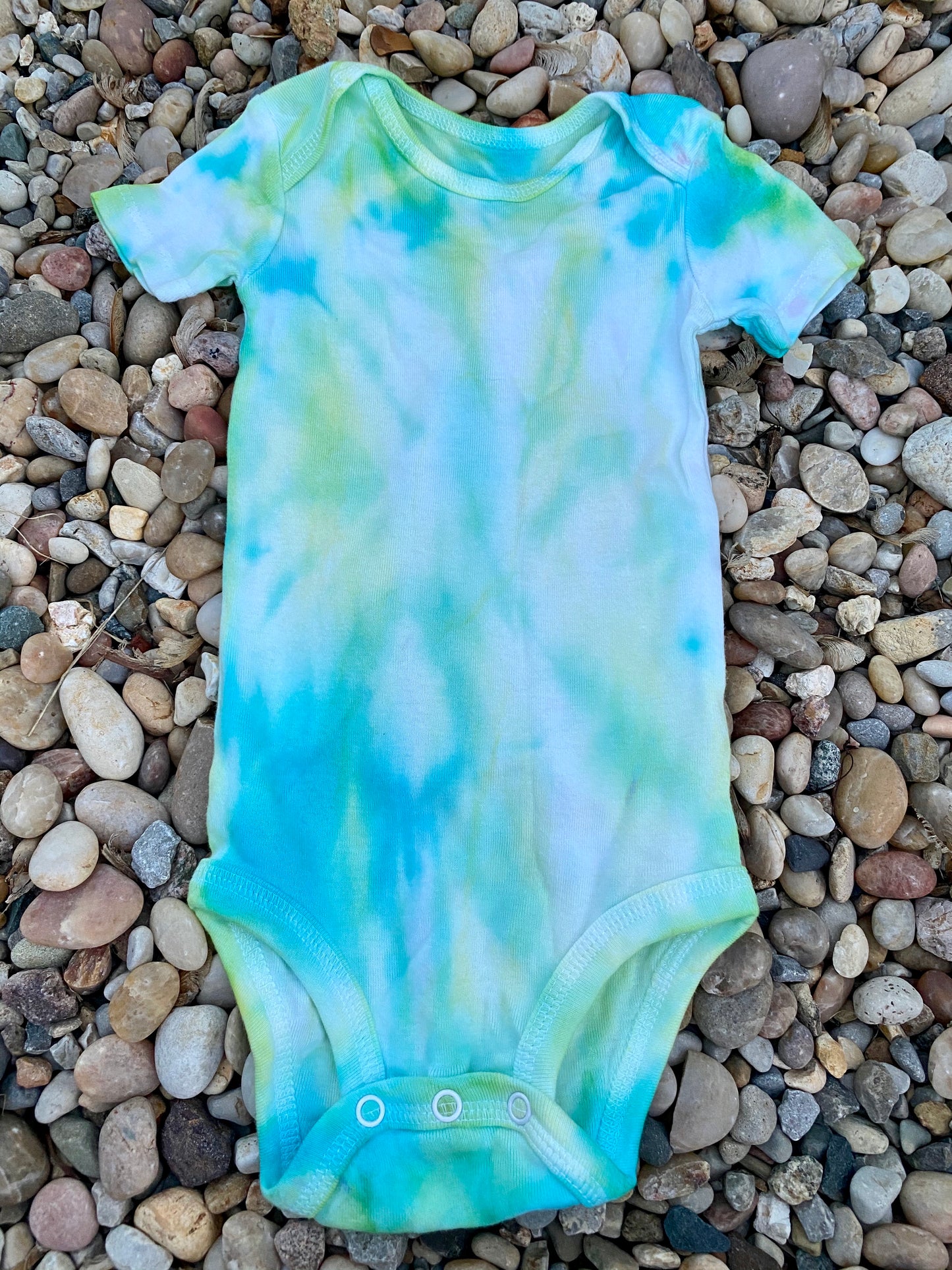 Lil Hippie Tie Dyed Onesie - 12 mos