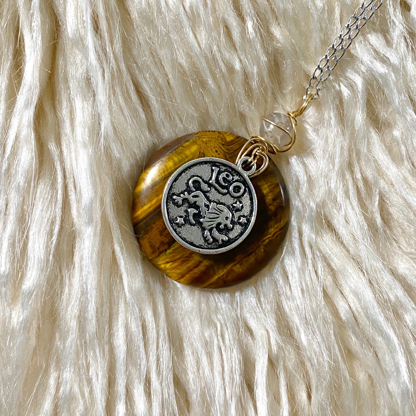 Leo Tigers Eye Empowerment Talisman