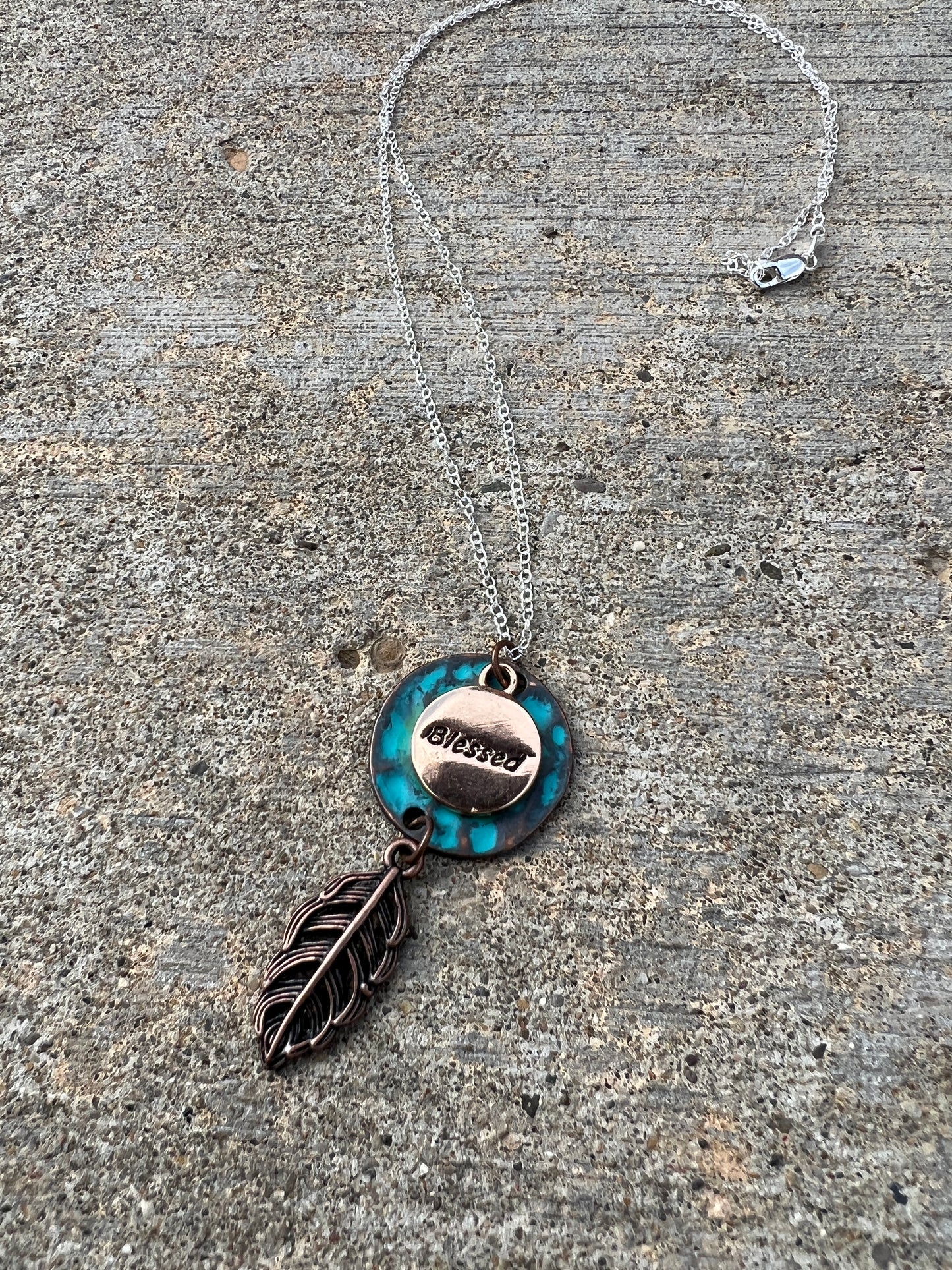 Blessed Sterling Silver Necklace