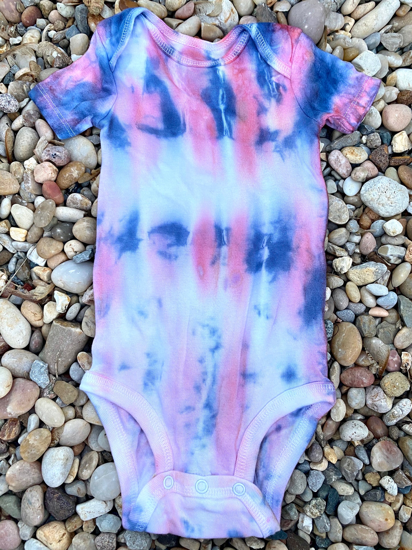 Lil Hippie Tie Dyed Onesie- 12 mos