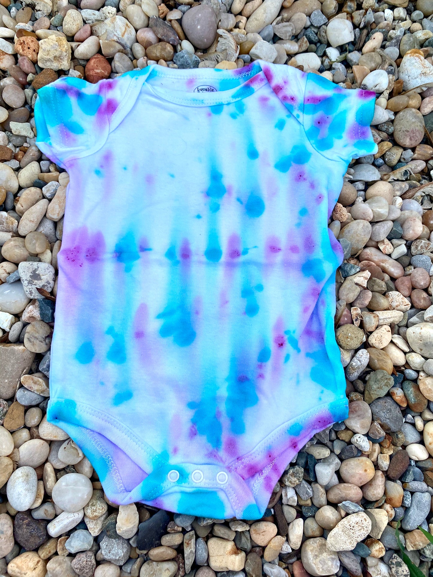 Lil Hippie Tie Dyed Onesie 6/9 mos
