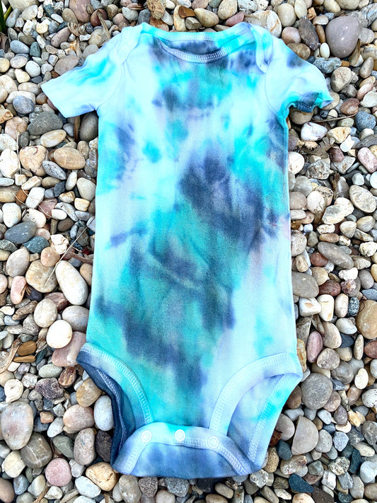 Lil Hippie Tie Dyed Onesie - 12 mos