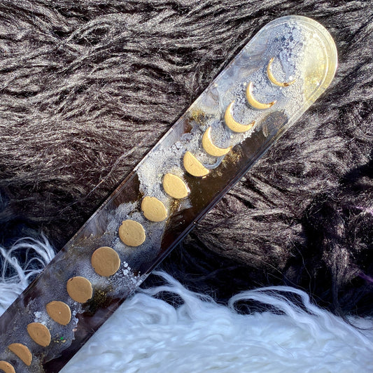 Moon Phase Incense Holder