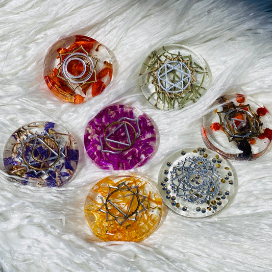 Organite Meditation Chakra Set