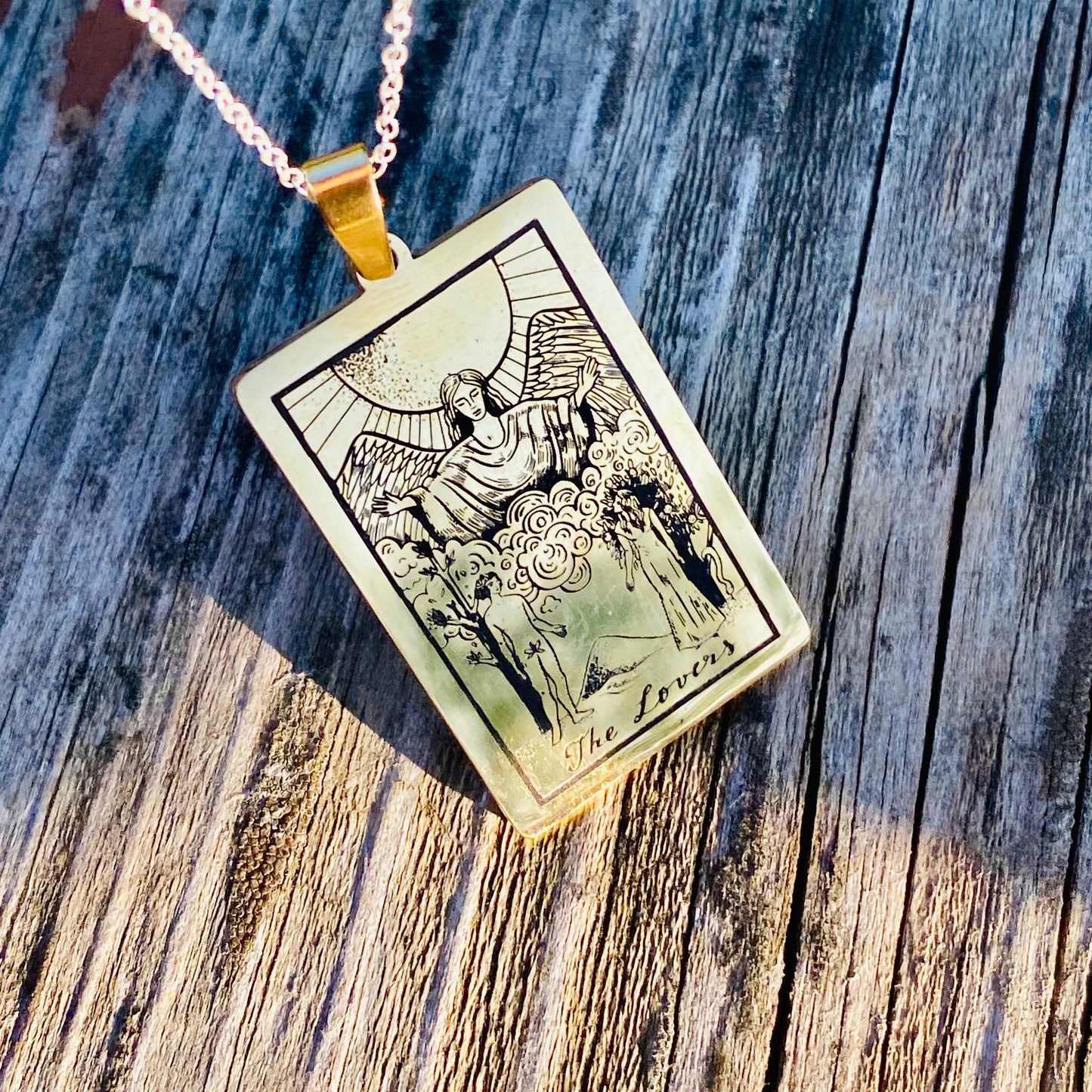 The Lovers Arcana Sterling Silver Necklace