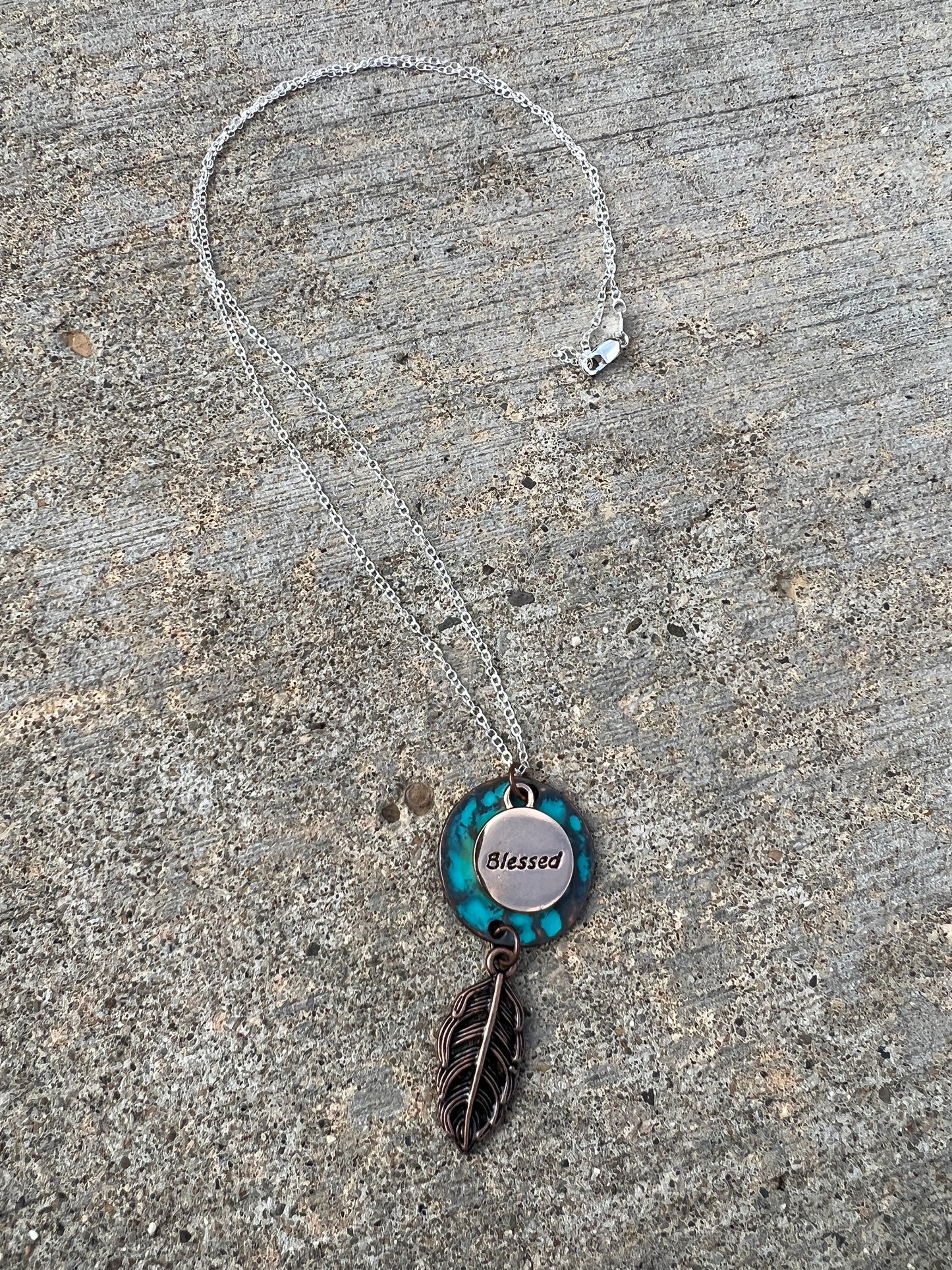 Blessed Sterling Silver Necklace
